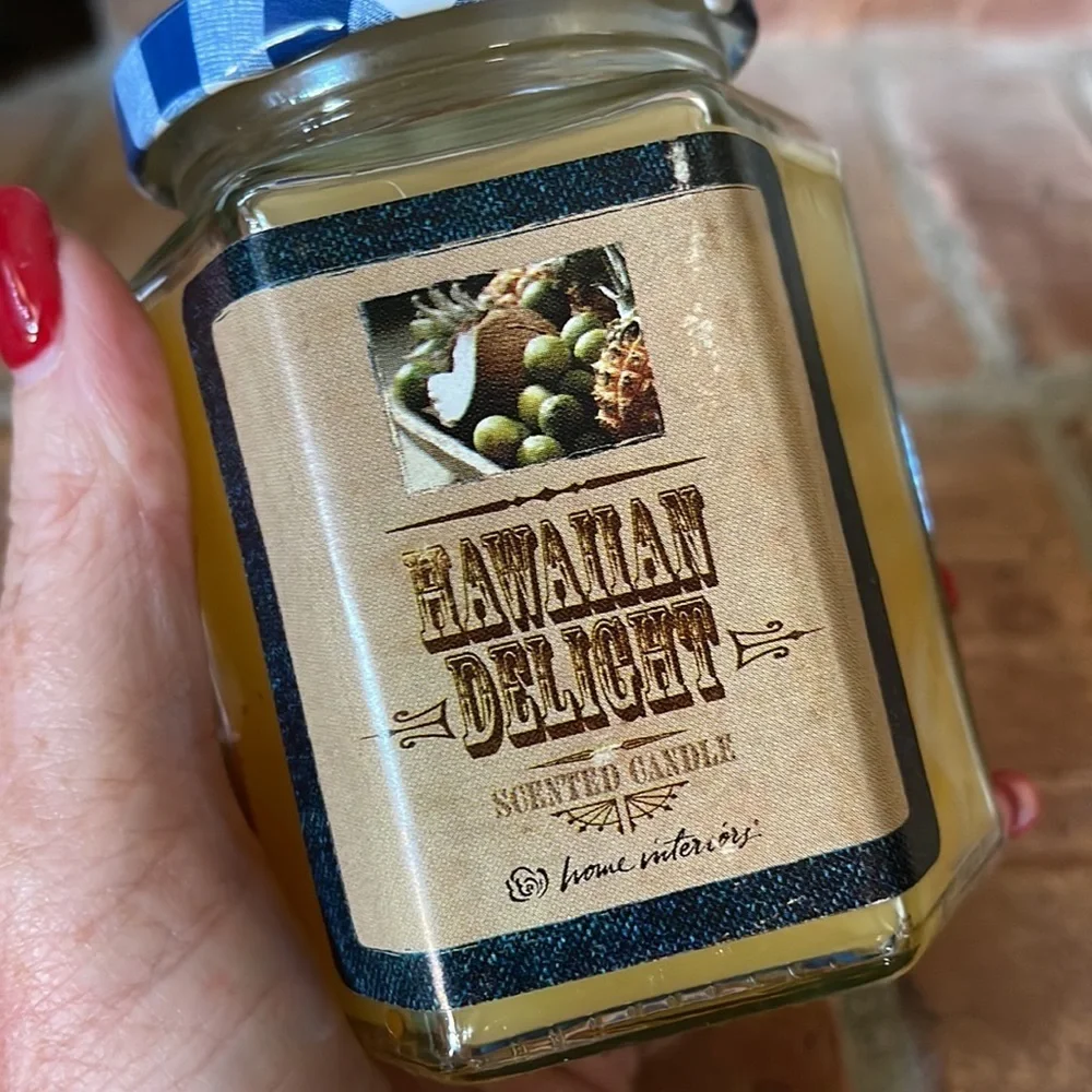 NEW Home Interiors Hawaiian Delight Jar Candle